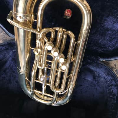 Conn Constellation Four Valve Baritone (euphonium) with Case and Mouthpiece - plays excellently image 1