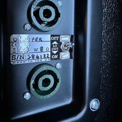 Barefaced Audio Usurper 210H 2022 - Silver Grill, Green Tolex image 3