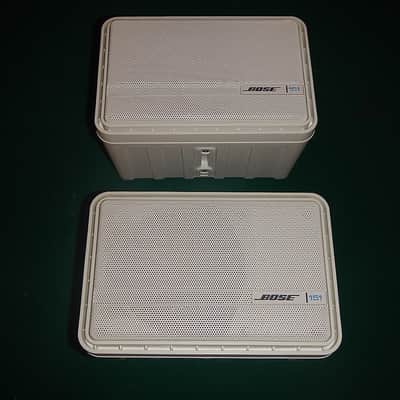 Bose 151 Indoor/Outdoor Environmental Speakers - 2 pairs in white image 1