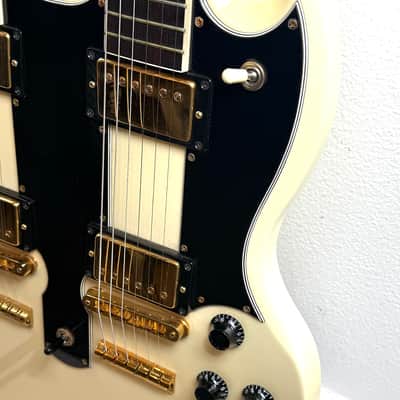 Gibson EDS-1275 SG Double neck 1989 - Alpine White image 8