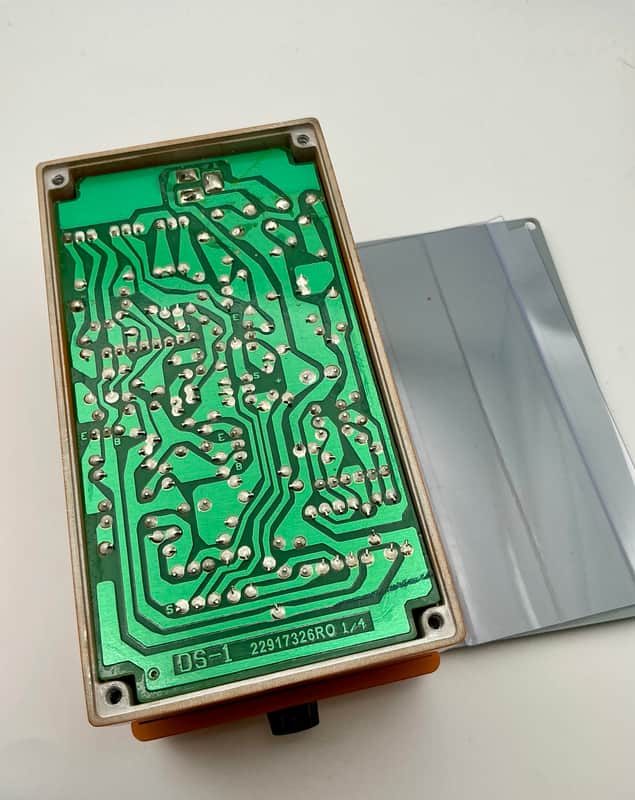 Boss DS-1 Distortion (Silver Label) 1994 - Present - Orange | Reverb