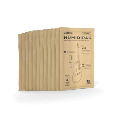 D'Addario Planet Waves HPRP-12 Humidipak 12 Pack Replacement Packets image 1