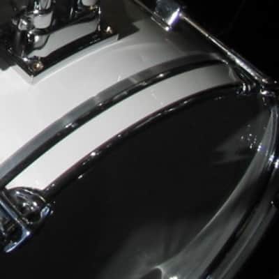 Pearl MAXWIN drums / 5-piece Shell Kit / Vintage (70's) snow white/ coffin-shaped lugs image 14