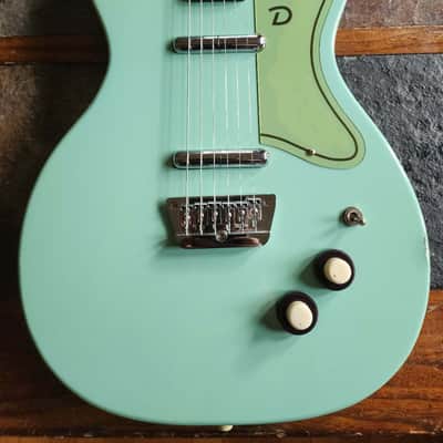 Danelectro U2 56 Reissue '90s w/mods - seafoam green image 2