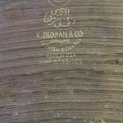 Zildjian 21" K Constantinople Big Band Ride Cymbal 2540gm Rare Discontinued 2006 image 6