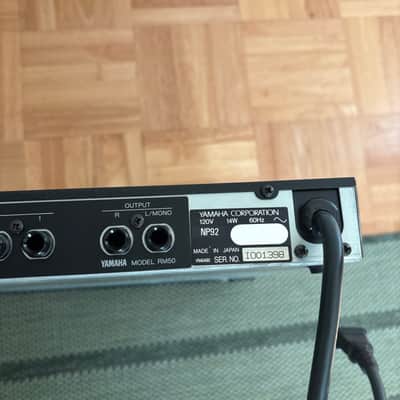 Yamaha RM50 Drum Rhythm Sound Module - Tone Generation System With Manual UNIT#2 image 6