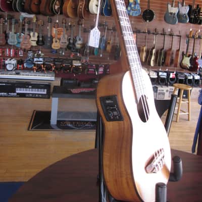 Luna High Tide Koa Soprano Acoustic Electric Ukulele UKE HTS KOA w/ Gig Bag image 9