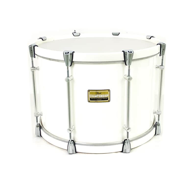 Pearl TDP1812 Pipe Band Tenor Drum, 18x12 Arctic White imagen 1