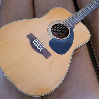 Vintage Yamaha FG-230 Red Label 12-String Acoustic Guitar MIJ Nippon Gakki Japan 1968-1972 image 6