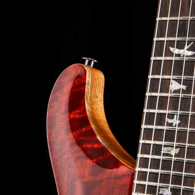 Paul Reed Smith Custom 24-08 Mango Limited Edition Fire Red Gray Black Fade image 9