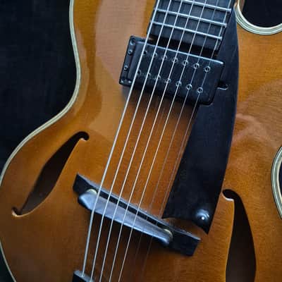2022 Lombardozzi 15.5" Hollow-body Archtop Guitar w/ OHSC image 4