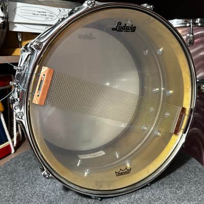 Ludwig 14x8 Raw Brass Snare Drum image 6