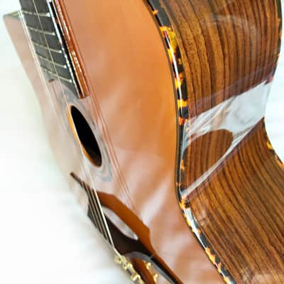Cafe Americain Paris - 'Manon' - Gypsy Jazz Guitar - Made in France - LEFT HANDED - (with case) image 5