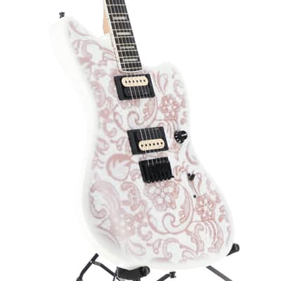 Fender Jim Root Jazzmaster - White Pearl Paisley Custom Paint (U6) (68476) image 3