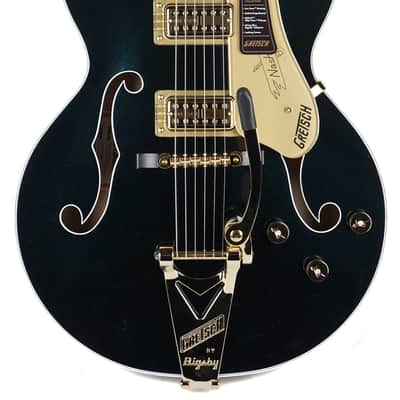 New Gretsch Nashville Hollow Body with String-Thru Bigsby Midnight Sapphire image 2