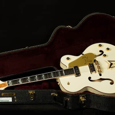 Used 2017 Gretsch G6136-55 Vintage Select 1955 White Falcon image 6