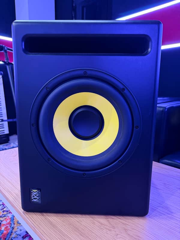 KRK S10.4 10" Active Studio Monitor Subwoofer 2021 - Black image 1