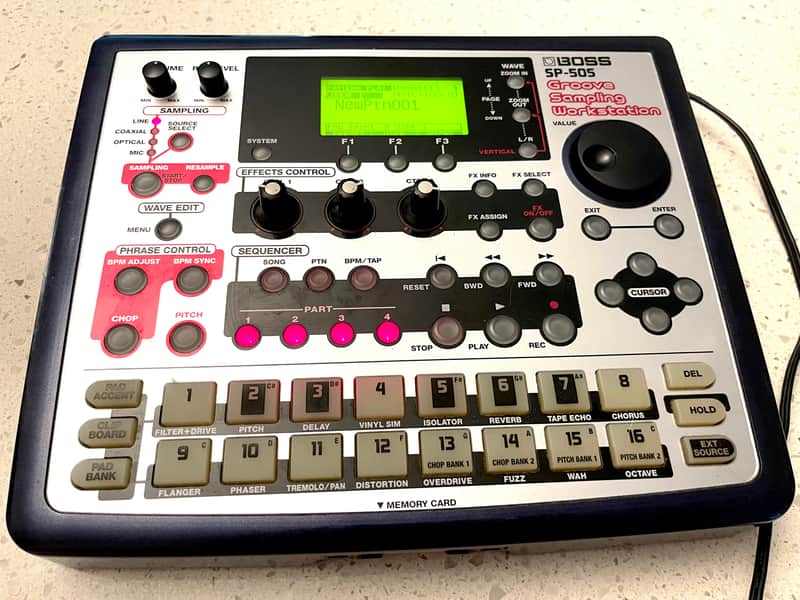 Boss SP-505 Groove Sampling Workstation 2000s - Silver image 1