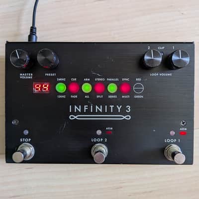 Pigtronix Infinity 3 Looper 2021 - Black image 1