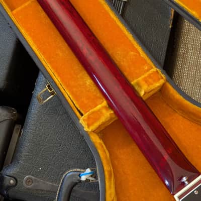 Ovation 1223-2 Typhoon III 1968/69 - Wine Red Fretless image 9