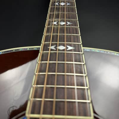 Gibson Custom Limited Edition Advanced Jumbo Anniversary - Cremona Burst with Gold Hardware image 4