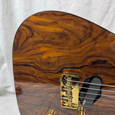 Warmoth Singlecut T-style Guitar by Houston Electric Guitar Jerry DeLue image 4