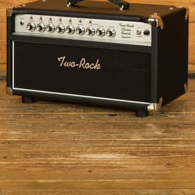 Two-Rock Classic Reverb Signature 50 Watt Head Silver Panel & Knobs image 1