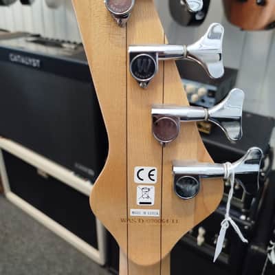 Warwick Artist Series Adam Clayton Signature 4-String Bass with Maple Fretboard 2010s - Creme White image 5