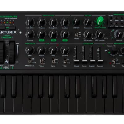 ARTURIA MICROBRUTE UFO LIMITED EDITION : BRAND NEW :  [DETROIT MODULAR]