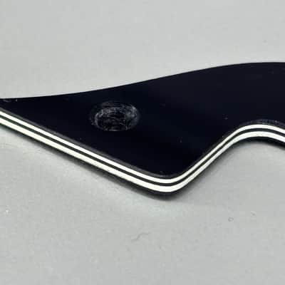 Original Vintage Gibson Les Paul 1986 Triple Pickup 3 Hum Black 5 Ply Pickguard image 4