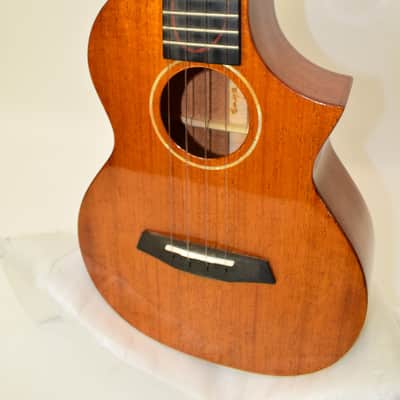 Enya EUT-M6 Solid Mahogany Tenor Ukulele w/ Bag image 4