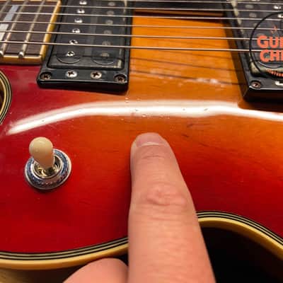 1980 Yamaha SG-700 Cherry Sunburst – Locking Tuners – Japan Vintage image 12