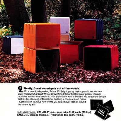 JBL L25 Prima, Rare Vintage Speakers One Pair. Excellent Condition For The Age. image 8