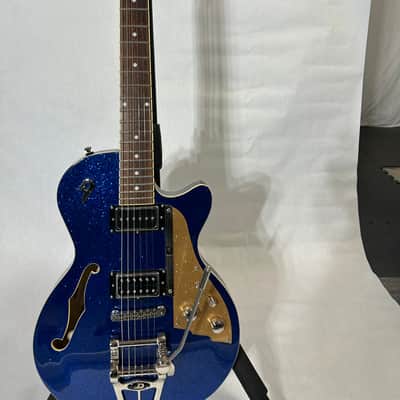 Duesenberg Starplayer TV 2010s - Blue Sparkle image 3
