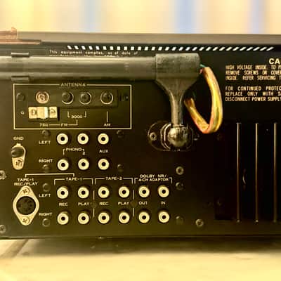 🎶✨ Sansui 7070 Vintage Stereo Receiver w/ Original Wood Case — Serviced, LED Dial, FM Aligned, Bench Tested image 14