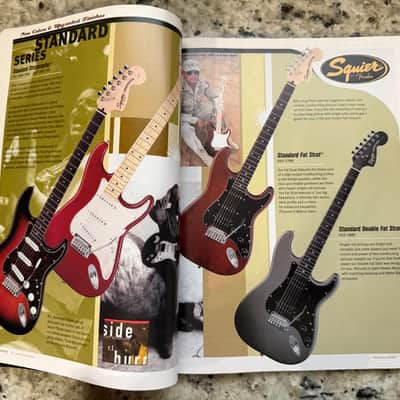 Fender Frontline 2004 catalog Stratocaster telecaster precision jazz bass jazz Master Jaguar twin reverb super BassMan image 13