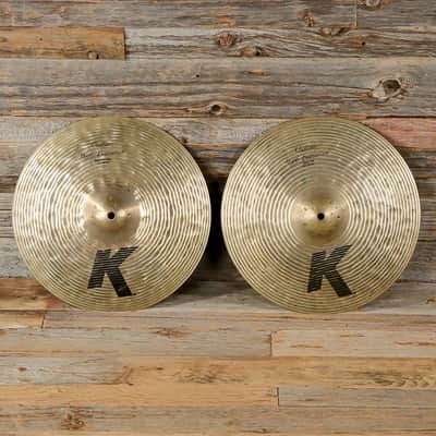 Zildjian 14" K Custom High Definition Hi-Hat Cymbals (Pair)