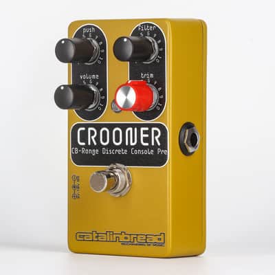 New Catalinbread Crooner CB-Range Discrete Console Preamp Guitar Effects Pedal imagen 2