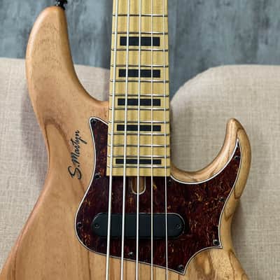 S. Martyn Jazz Bass Headless 32” scale 18mm spacing 5 strings 24 frets 6.5 lbs - STANDARD MODEL 2025 image 8