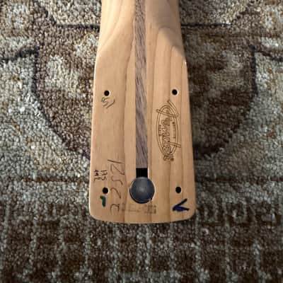 Fender Roasted Maple Stratocaster Neck, 21 Narrow Tall Frets, 9.5", C Shape image 4