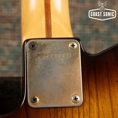 1992 Fernandes TE-85 Telecaster Active Pickups made in Japan Rare Brown Burst Finish image 15
