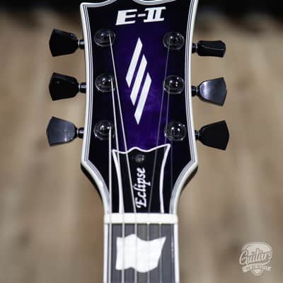 ESP E-II Eclipse EMG Electric Guitar w/ Case – Reindeer Blue (B-stock) image 9