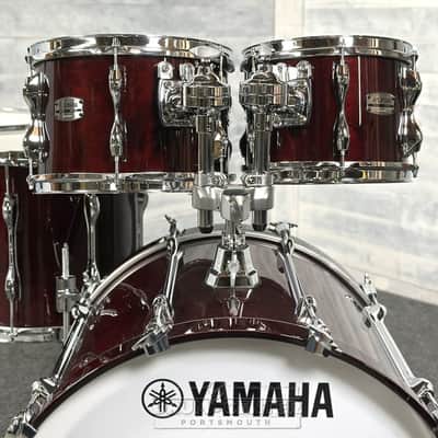 Yamaha Recording Custom 5pc Drum Set 22/10/12/14/16 Classic Walnut image 3