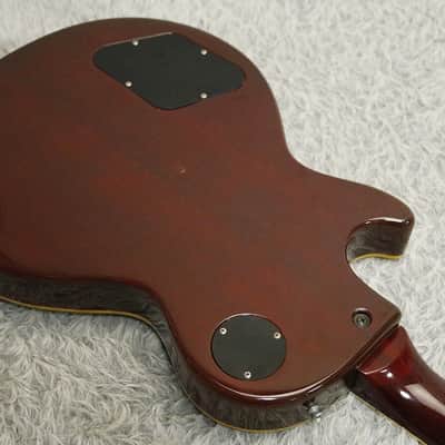 1990 made Greco EG-550 LP Standard   Old Cherry SB Bolt on Neck/Screamin Pickup Fujigen Factory Made in Japan image 14