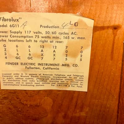 1962 Fender Vibrolux image 2