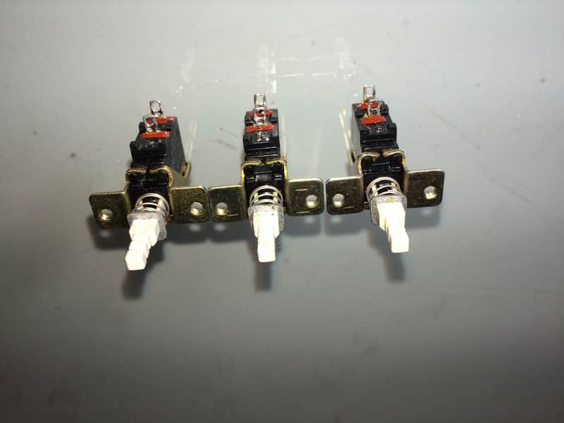 Vintage ALPS (Japan) TV-3 Power Switch (Without plastic button!)(3 pack) image 1