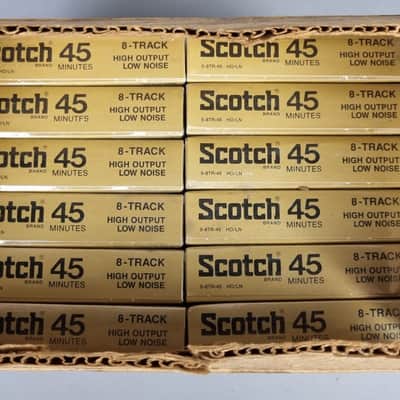 3M scotch 8-Track Cartridges box x12 NOS 1970's image 2
