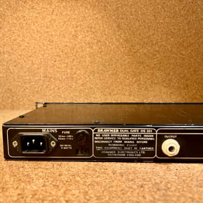 Drawmer DS201 Dual Gate – All voltages supported – 1/4" Jack Version – Serviced – Warranty image 11