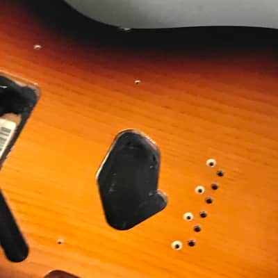 LEFTY Fender Telecaster Left Tele Sunburst Solid Alder Guitar Body Aged Relic 4.9 lb image 3