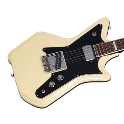 Airline Guitars Jetsons '59 2PT Vintage Cream image 3